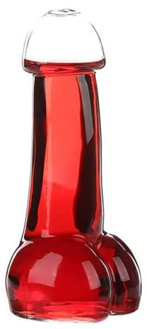 bicchieri trasparenti sexy per vino, birra, cocktail, whisky, per decorazione bar 14 cm in cristallo creativo, eleganti bicchieri da cocktail a forma di stelo, regalo divertente a sorpresa 150 ml (A)