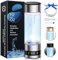 2025【Innovative】Hydrogen Water Bottle Produces 6850ppm hydrogen in 5 minutes With Hydrogen Inhalation Nasal Tube【Multi-Channel Real Test 100% efficient Hydrogen Production】Hydro Water Bottle