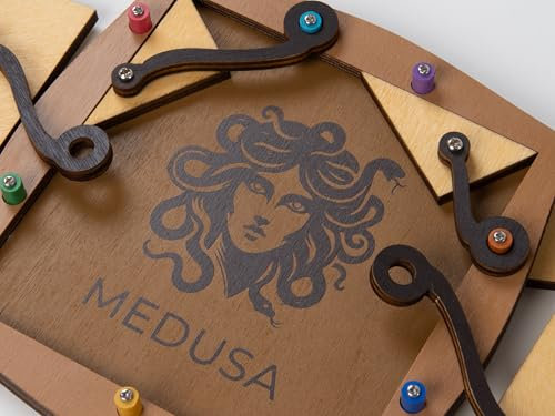 Constantin Medusa's Puzzle Brain Teaser Puzzle für Jugendliche, Erwachsene, Gehirnspiele