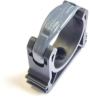 Raccords filetés en PVC pour piscine - Tous les types - En plastique PE - Raccord en T IG - AG 50 mm - Clapet anti-retour (collier de serrage, 25 mm)