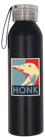 Honk Goose Duck Meme Gourde isotherme en acier inoxydable