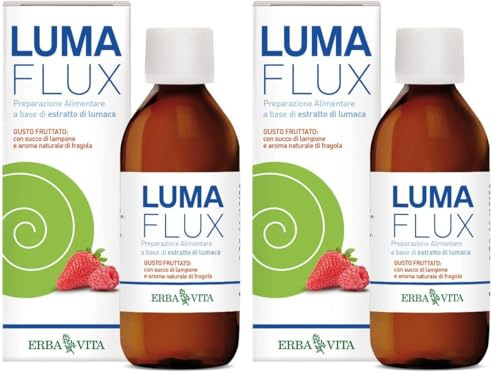 Erba Vita Lumaflux Preparazione Alimentare a Base di Estratto di Lumaca - 150 ml (Confezione da 2)
