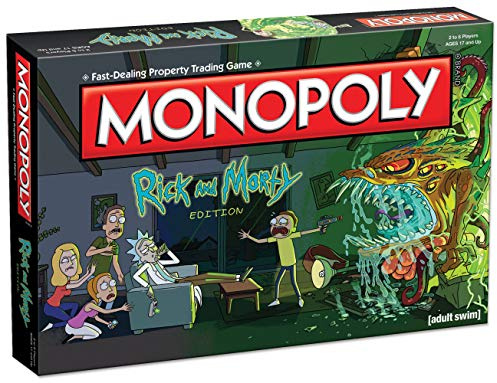 USAopoly MN085-434 Monopoly: Rick and Morty