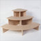 LaserSmith 3 Tier Corner Craft Fair, Make Up, POS, Shelf Table Display Unit Stand for Retail Counter Shop