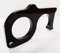 Plastic Door Handle Opener Keyring No Touch Hygienic Safe Easy to Carry Keypad Pusher Hook Virus Protection Germ Avoider 67 mm x 40mm UK Made Door Closer (5, Black)