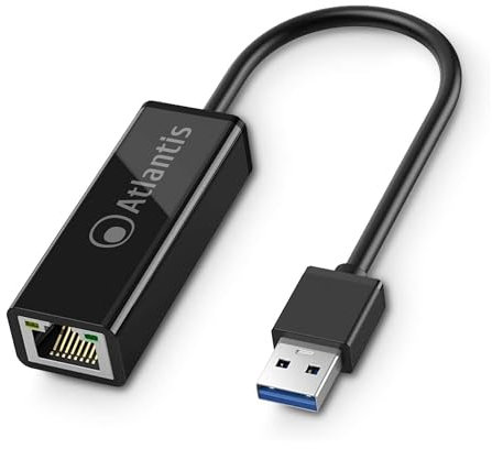 ATLANTIS A02-UTL30 Adattatore da USB 3.0 a Porta Lan Fast Ethernet 10/100/1000Mbit