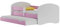 Happy Babies BDW NEU Kinderbett mit 2 Liegeflächen und 2 Matratzen DOPELLBETT 200x90 Rosa - für Mädchen und Jungen JUGENDBETT || KOSTELNOS Versand ||