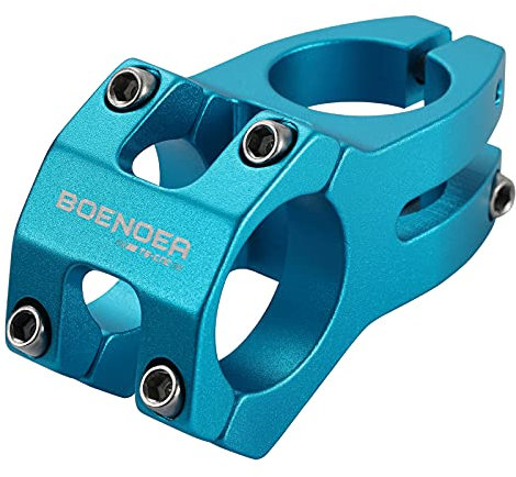 Boenoea 31,8 Fahrrad Vorbau 35mm 45mm Kurze Fahrradlenker Vorbau für Mountainbike Road Bike MTB BMX Rennrad Radfahren