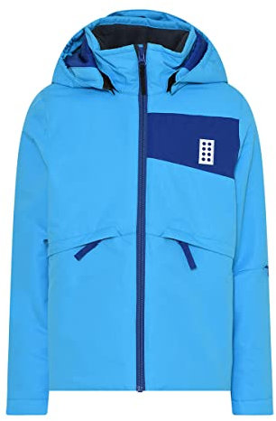 LEGO Wear Unisex Wear Jungen Skijacke Winterjacke 5.000 Wassersäule Atmungsaktiv Lwjested 717 Regenjacke, 527, 209 EU