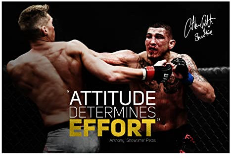 Anthony Pettis Showtime | Fotodruck Poster | vorsigniert | Pro Glanzpapier | Größe: A3 (29,7 x 42 cm)
