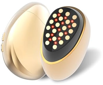 Cool-i® RF & EMS Gesichtsgerät – 2 Modi & 3 Intensitätsstufen – Für ergänzende Hautpflege mit Mikrostrom & Lichtanwendung – Kabellos, mit LED-Anzeige & Bewegungssensor