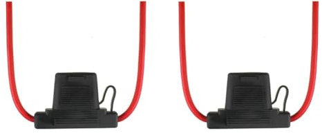 Offgridtec Fuse Halter für Maxi Flach-Sicherungen, 10mm², 60A, Spritzwassergeschützt, Packung mit 2