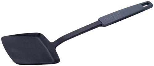 Fackelmann Pala para hornear 2K – Herramienta de cocina profesional, resistente al calor, apta para lavavajillas, ergonómica, diseñada en Alemania, color gris