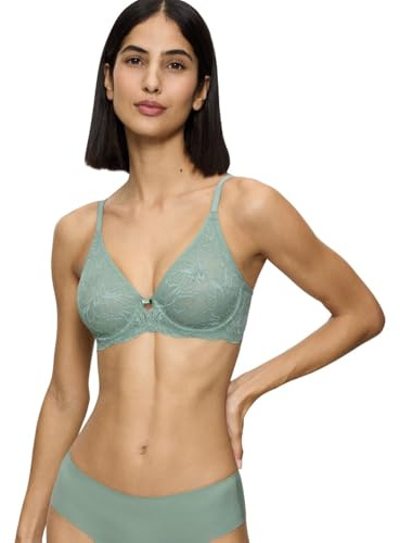 Triumph Amourette Charm T, Minimizer-BH Damen, Blau (Abstinthe), 80B