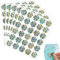 150 Stück Rubbelaufkleber,Rubbellose Selber Machen,Rubbellos Aufkleber,Rubbelsticker,Rubbellose,Rund Rubbellose,Scratch Sticker,für Gutschein Rubbelkarte Überraschung Valentinstag Hochzeit (25mm)
