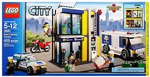 Armored car and bank - - LEGO City 3661 Lego City Police Bank & Money Transfer [parallel import goods] (japan import)