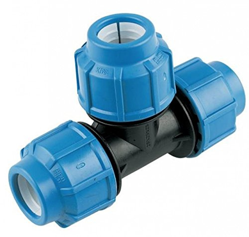 FLOPLAST MDPE 32mm Equal Tee