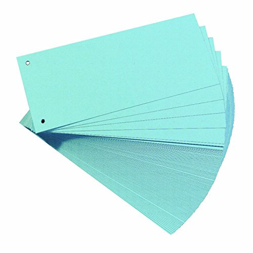 Herlitz 10843480 Trennstreifen, 300-er Sparpackung (3, blau)