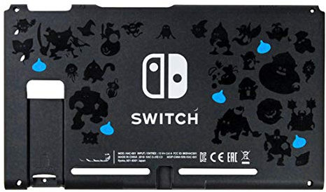 Replacement Hard Back Bottom Housing Shell Case Cover Back Faceplate for Nintendo Switch NS Console Cover Plate - New Edition (B)