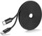 CLEEFUN 5M Extra Long USB C to USB C Cable, 60W PD Type C Fast Charger Braided Phone Charging Lead Compatible with Samsung Galaxy S21 S20 Plus Ultra A80 A71 A70 Note 20 10,Pixel 5 4 3 XL 4a 3a&more