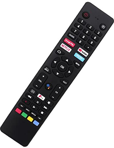 Replacement RM-C3250 RMC3250 Remote Control Compatible with JVC Smart Voice with Netflix, Youtube, Prime and Google Play Buttons LT-32CA690,LT-32CA790,LT-40CA790