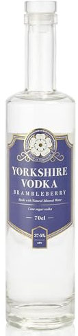Yorkshire Spirits Vodka Bramble berry 70cl (37.5% ABV) | Small Batch Flavoured Vodka Crafted from Cane Sugar and Blended with Yorkshire Moors Mineral Water