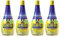Limmi - Lemon Juice 200ml (Pack of 4) 🍋 Made in Italy from Sicilian Lemons 🍋 Natural | Free from Added Sugar | Not from Concentrate 🍋 For Salads, Cooking and Baking