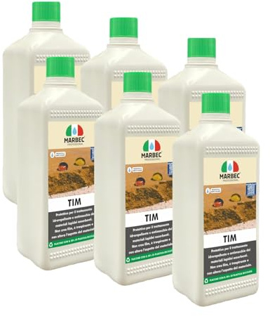 MARBEC TIM 1LTX6PZ Protettivo idro-oleorepellente antimacchia per cotto, pietra, cemento e intonaci interni ed esterni.