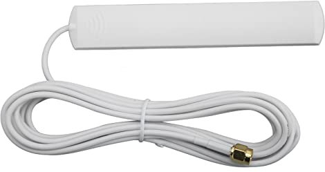 Antenna, Antenna Ad Alto Guadagno 2G 3G 4G 5G Full Band Antenna 8DBI con Cavo di Prolunga RG174 9,8 Piedi per Router WiFi Banda Larga Mobile, Antenne Radio (Bianco)