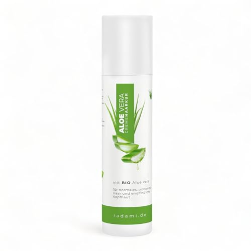 Aloe Vera Creme Haarkur Bio AloeVera für trockenes Haar und empfindliche Kopfhaut 250 ml