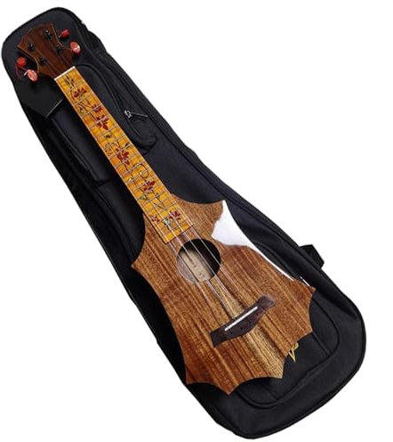 Ukulele Musikinstrumente 26-Zoll-Ukulele Mit Heller Oberfläche, Tenor-Akazienholz, Komplett Aus Massivholz, 4-saitige Gitarren-Ukelele