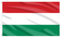 AhfuLife Grande Drapeau Hongrie 90×150cm, 2Pcs Drapeau Hongrois Double Face avec œillets en Laiton en Polyester pour Euro Football Match Coupe du Monde Fête Nationale Jadin Bar Marches Décor