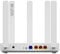 Elfcam® - Sistema Mesh Router WiFi 6 (AX3000), Ethernet Port WAN 2,5Gb RJ45, Dual Band WiFi 6 Mesh Router, fino a 3000 Mbps, ideale per allungare il tuo Freebox Ultra e Orange Livebox 6