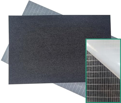 diconfa Zellkautschuk EPDM wie Moosgummi SELBSTKLEBEND ca DIN A4 - WÄHLEN ==> DICKE: 1mm bis 50mm - MENGE: 1 bis 200 Stück - AUSWAHL: 200x300x6mm, 10 Stück - Universal Schaumstoffmatte