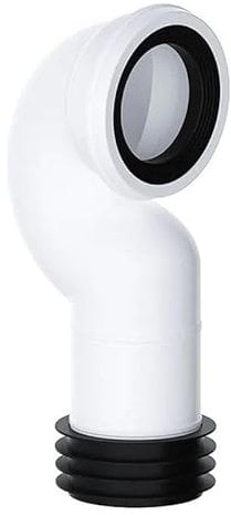 Spacesaver Bent Toilet Pan Connector (Bent pan Connector/pan connectors/Space Saver pan Connector/Space Saving pan Connector/pan Connector)