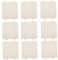 CIYODO Microwave Oven Plate Cover Insulation Sheet 10pcs Microwave Mica Sheet for Heat Resistant