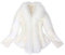 Generisch Mantel Damen Winter Elegant Clearance, Faux Fur Jacke Frauen Warm Fellmantel Weiß Hochzei Pelzjacke LangarmAilliert Winterjacke Kurz Felljacke-üBergangsjacke Kunstpelz Jacke Flauschjacke