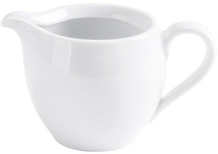 KAHLA System Plus Milchkännchen 0,15 l | weißes Sahnekännchen aus Porzellan