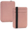 HKCLUF Portafoglio Donna Porta Carte Credito Donna con porta carte di credito in Pelle PU Portafoglio Sottile da Donna Piccolo Sottile Donna Rosa