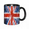 EKLMPS Coffee Mugs,11oz Ceramic Mugs, Funny Gifts for Women, Birthday Present,Christmas,Funny Mugs for Men,Retro The Union Flag of UK Union Jack Red Navy Blue