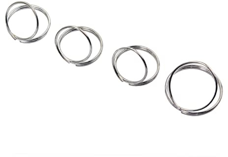 WESIEVYA 4 Stück Ergonomisch Geformte Daumenplektren aus Silberner Legierung für Fingerpicking Gitarre Ringförmiges Design Schützt Finger Beim Gitarrenspiel