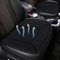 TIUEO 2 Stück Komfort Autositzkissen Für Citroen C1 II 2014-2022, Sitzkissen Auto,Memory Foam Sitzkissen Steißbein Sitzauflagen Sitzauflage uto Vordersitze,A-Black