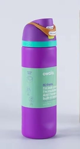 Generic Owala FreeSip Stainless Steel Water Bottle,32 Oz, Insulated with Straw Vacuum Insulated Stainless Steel Water Bottle for Outdoor Sports,