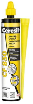 Chemischer Anker 2K Klebstoff - Montagekleber Baukleber CF850 - Ideal für Ziegel beton oder Stein - für den Innen und Außenbereich- Vielseitige Befestigungslösung (1 x 300ml)