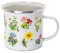 Sass & Belle Mug vintage en émail Motif fleurs