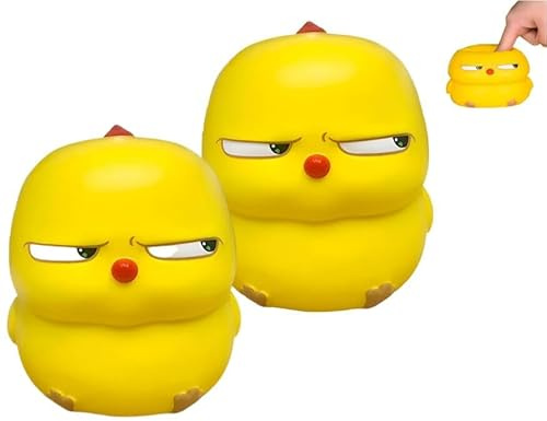 2pcs Stressball,Squishy Anti Stressball Squishies Anti Stress Squeeze Spielzeug für Kinder und Erwachsene Figur Stretch-Spielzeug Fidget Toys