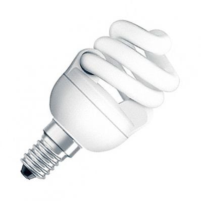 Osram Energiesparlampe DULUX SUPERSTAR MICRO TWIST MITW, 7 Watt - 7W / E14 / 865