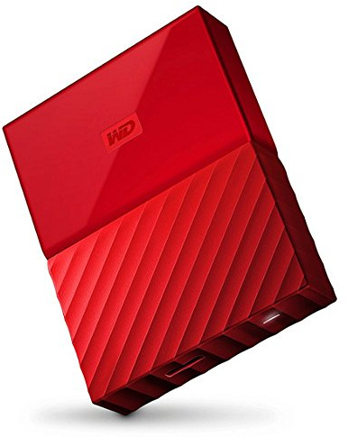 WD WDBYFT0020BRD-WESN 2 TB My Passport Portable Hard Drive - Red