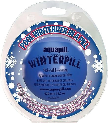 SeaKlear AquaPill AP71 WinterPill - Píldora de invierno para piscina, color amarillo claro translúcido, paquete de 1