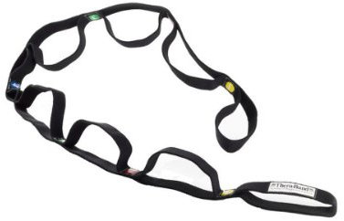 TheraBand Widerstandstrainer Stretching Band Schwarz, OneSize